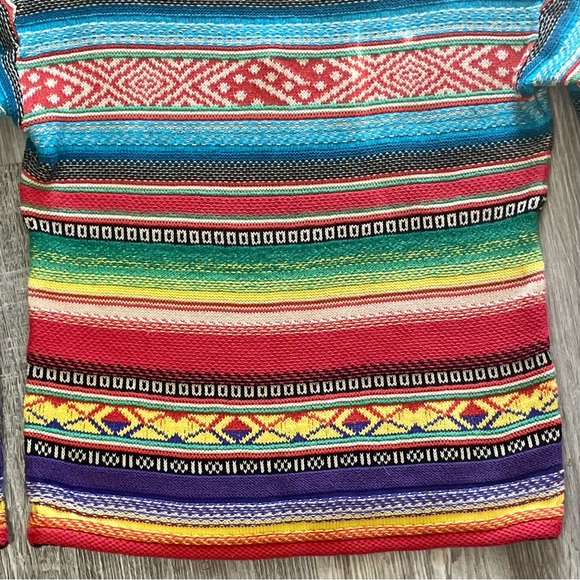 Vintage 1990s LRL Ralph Lauren Colorful Southwestern Western Knit Sweater Small - Picture 6 of 14